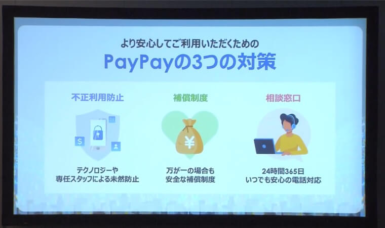 PayPay一周年記者会見スライド