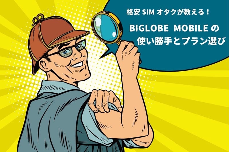 Biglobeモバイルのメリット デメリット総まとめ 格安simオタクが使い勝手と評判を全力レビュー インターネット 格安simのソルディ