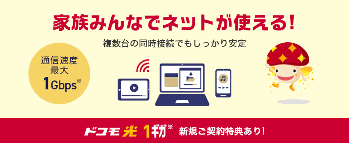 ドコモ光とは？料金プランを解説