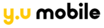 y.u mobileのロゴ