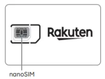 楽天モバイルnanoSIM