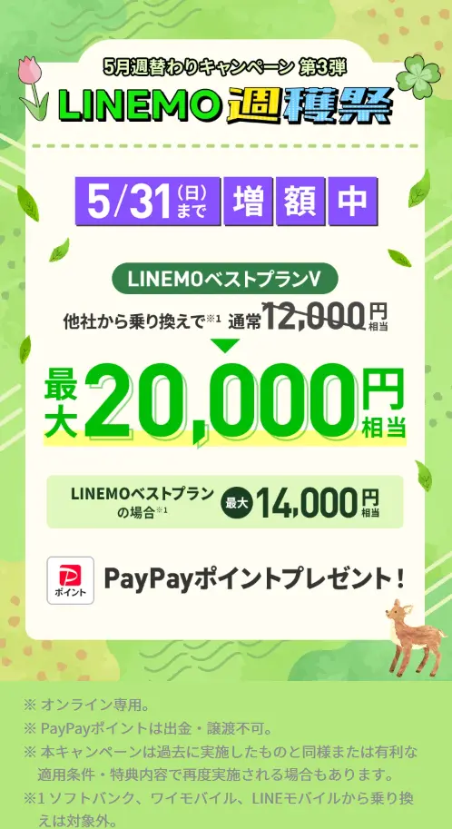 LINEMO週穫祭