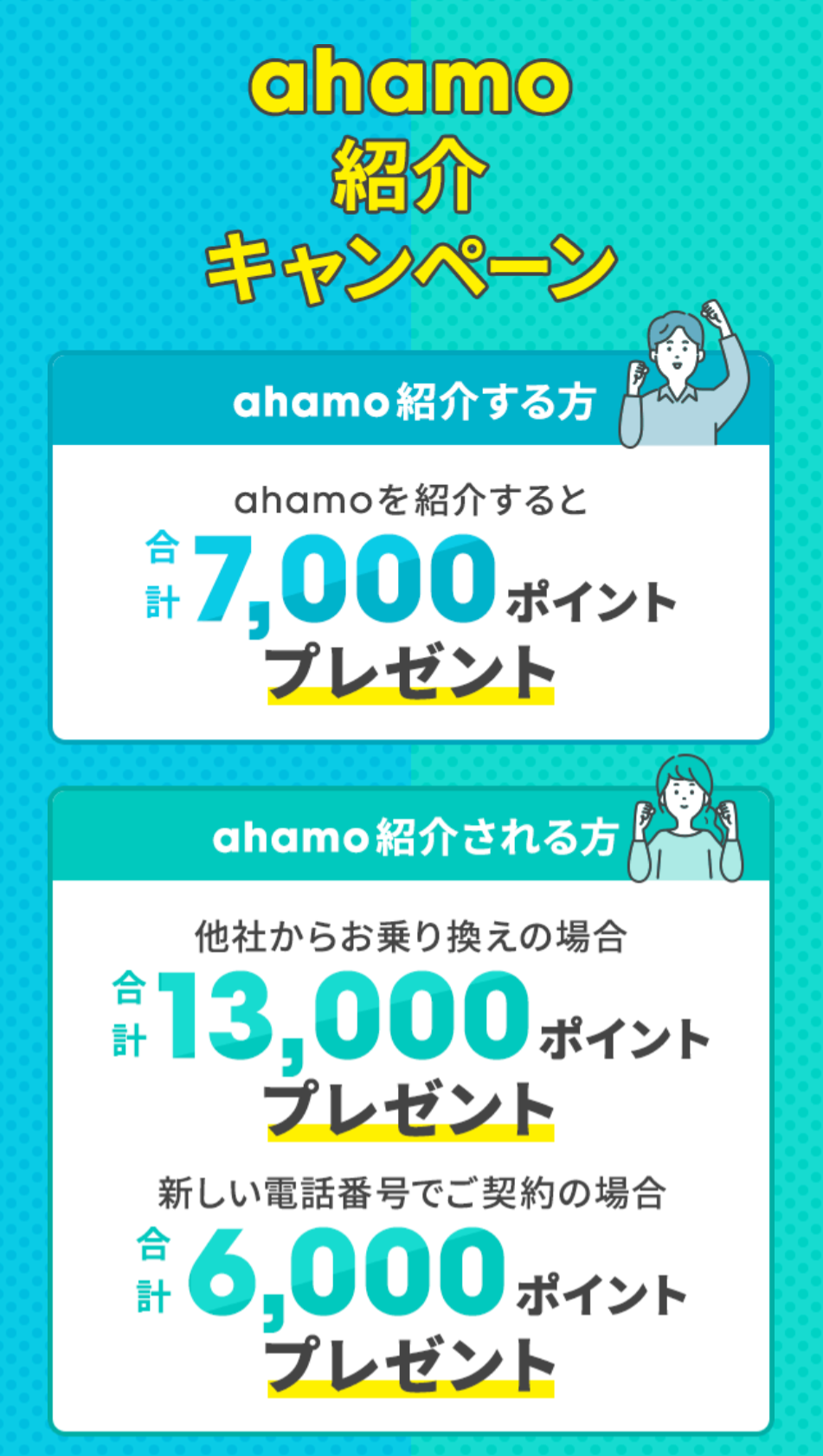 ahamo紹介キャンペーン