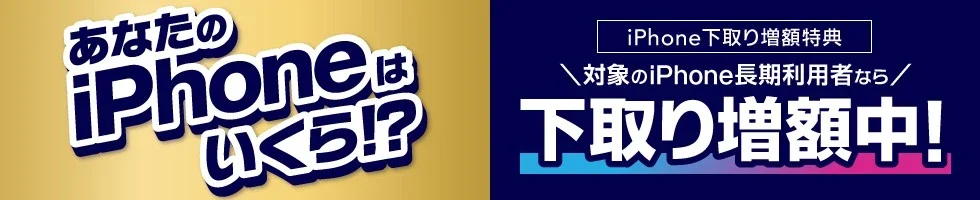 au_iPhone下取り増額特典