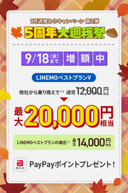 LINEMO週穫祭