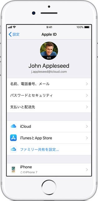 apple「Apple IDでサインインする」