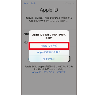 Y!mobile「Apple IDの設定方法」