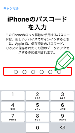 mineo「Apple ID設定」